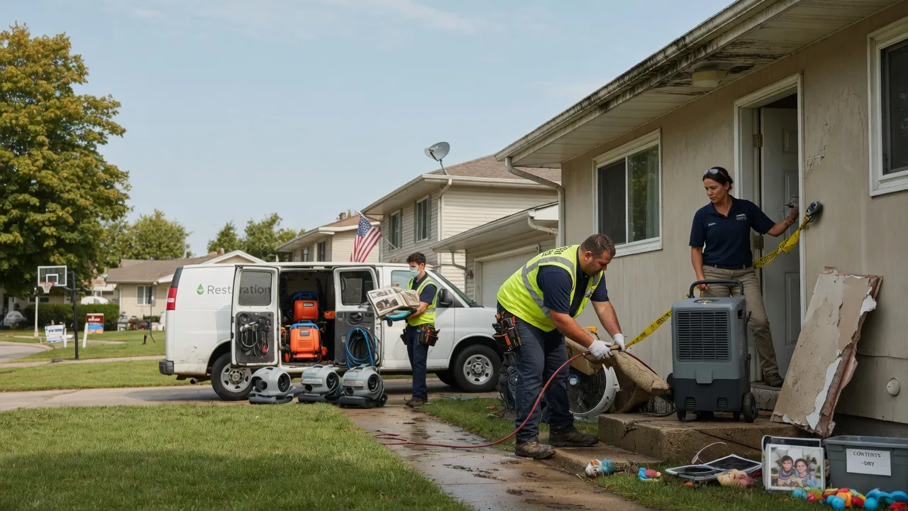 Water Damage Restoration in Carrollton, TX near me